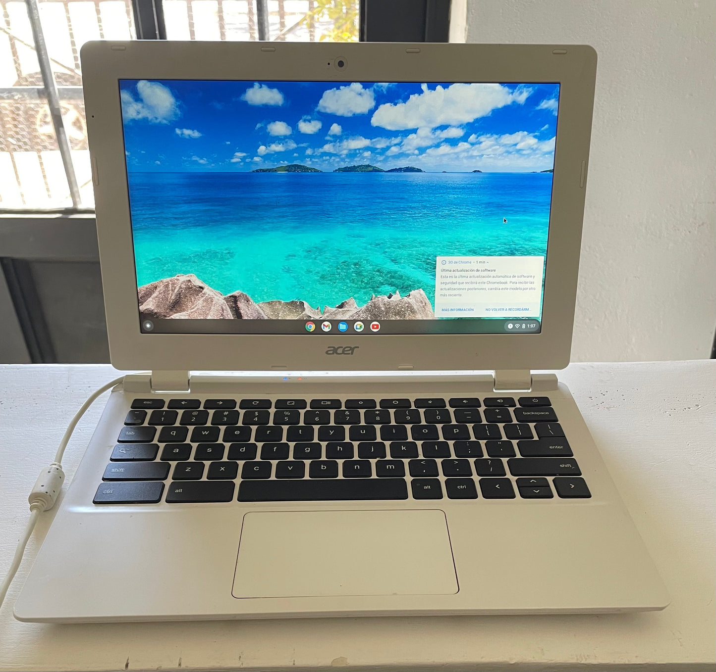 Chromebook Acer 2GB RAM 16 SD