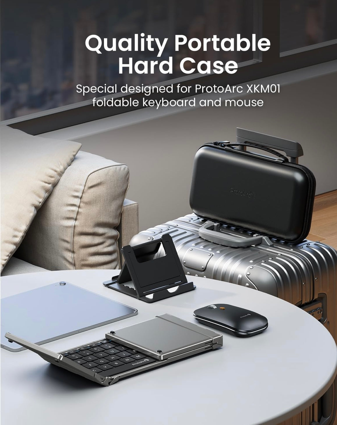 ProtoArc Teclado plegable y Mouse