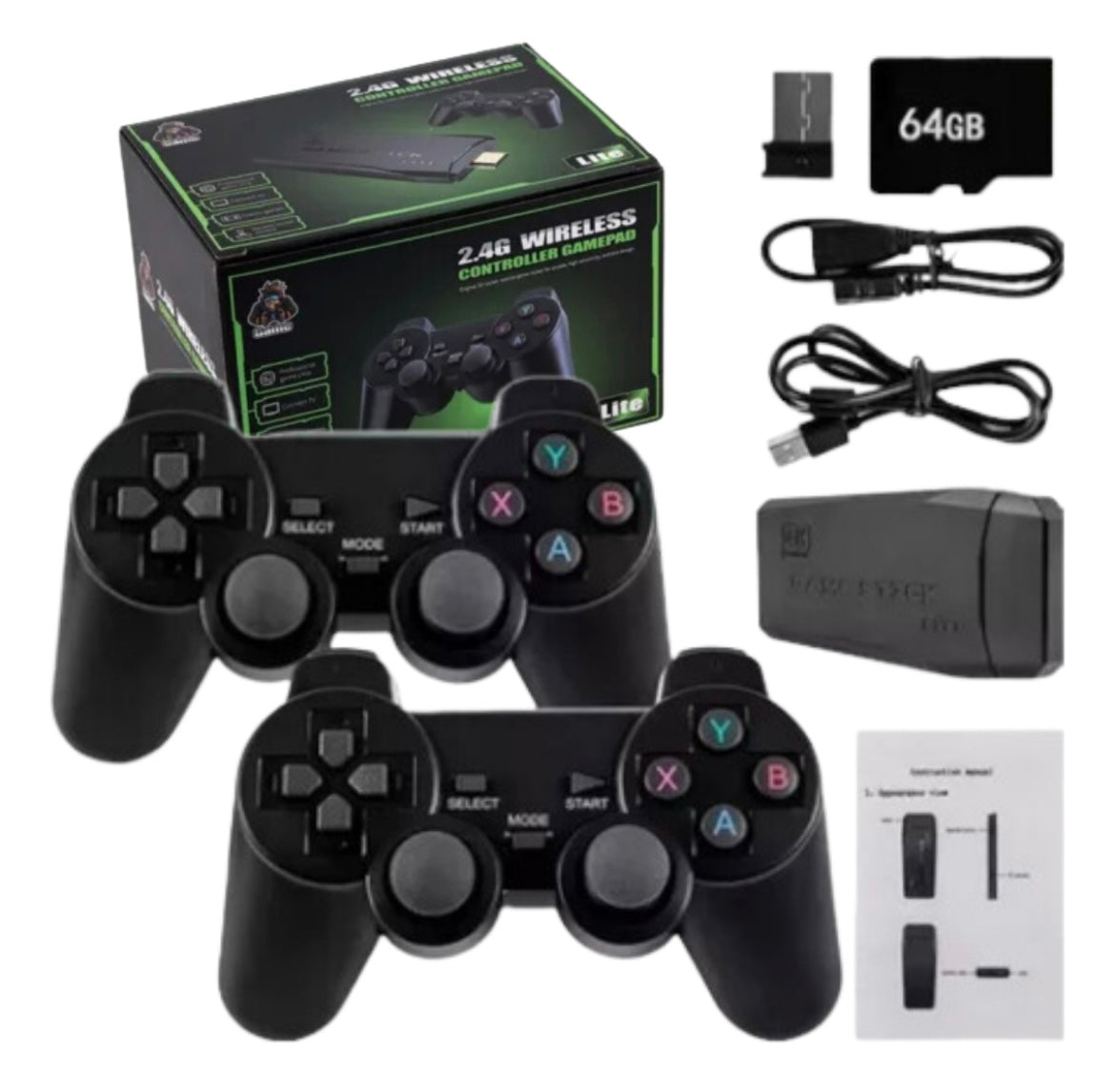 Gamer Stick 4k 64gb Hdmi Consola Retro Streaming