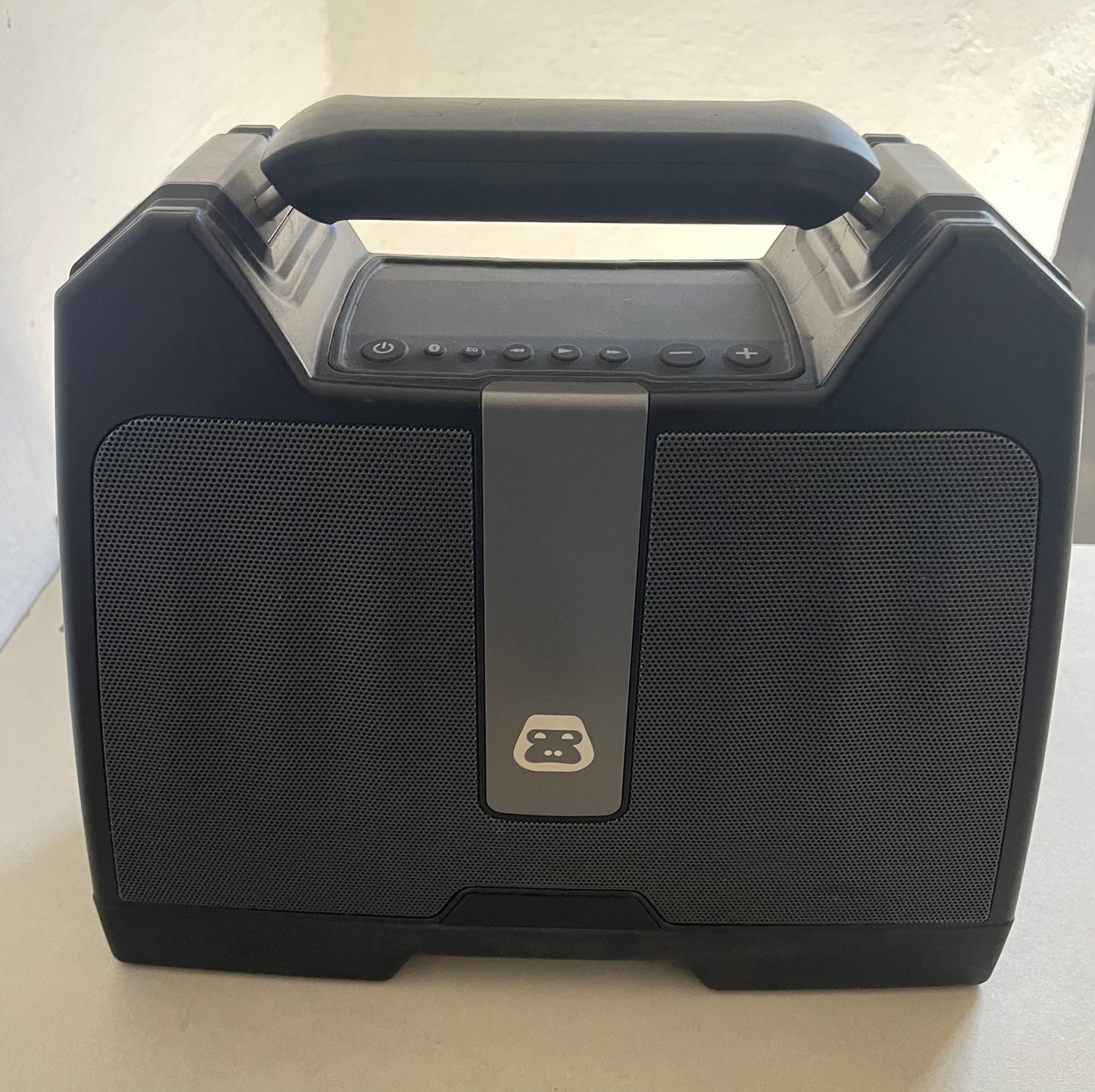 G-Boom Altavoz inalámbrico Bluetooth Boombox Resistente Altavoz portátil con batería Recargable (Negro)