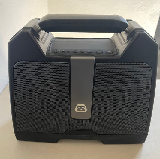 G-Boom Altavoz inalámbrico Bluetooth Boombox Resistente Altavoz portátil con batería Recargable (Negro)