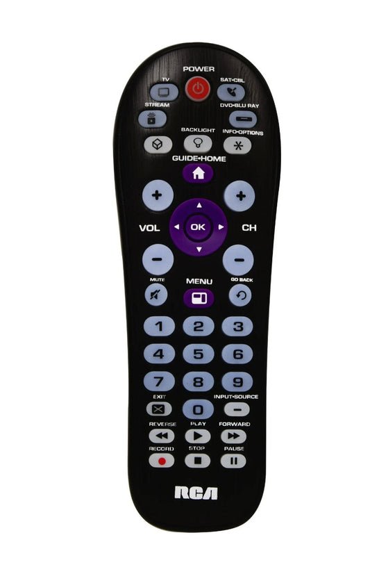 RCA Control Remoto Universal para 4 Dispositivos Roku Apple TV