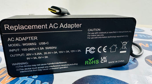 Cargador genérico USB-C MULTIVOLTAJE