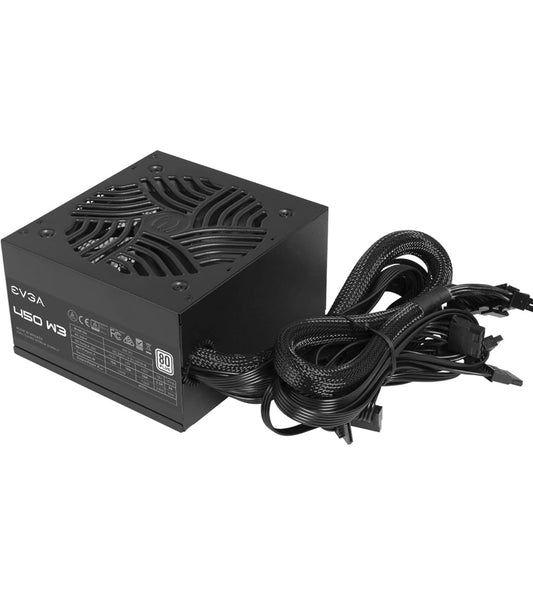 Fuente de Poder EVGA 450 W3 80 PLUS White, 24-pines ATX, 120mm, 450W