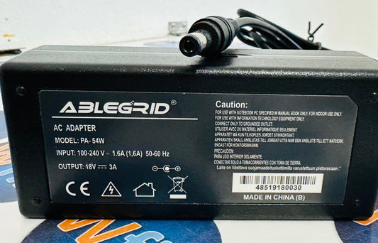 Cargador genérico 18V-3A