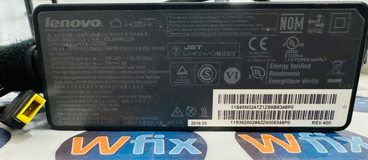 Cargador LENOVO original 20V-4.5A