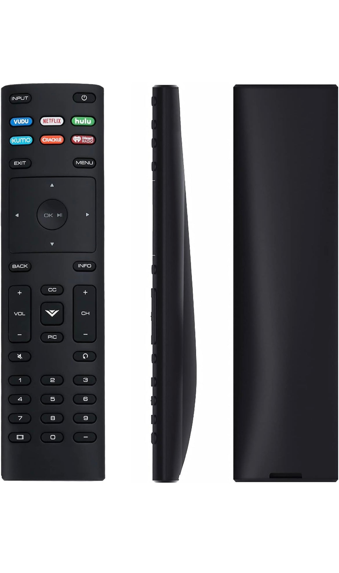 XRT136 Control Remoto para VIZIO TV D24F-F1 D32FF1 D43F-F1 E55U-D0 E55UD2 E55-D0 E55E1 M65-D0 M65E0 P65-E1 P75C1 P75E1 M70-E3 M75E1