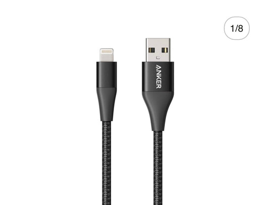 Cable Usb-a A Lightning Anker 1 M Para Iphone, Certificado