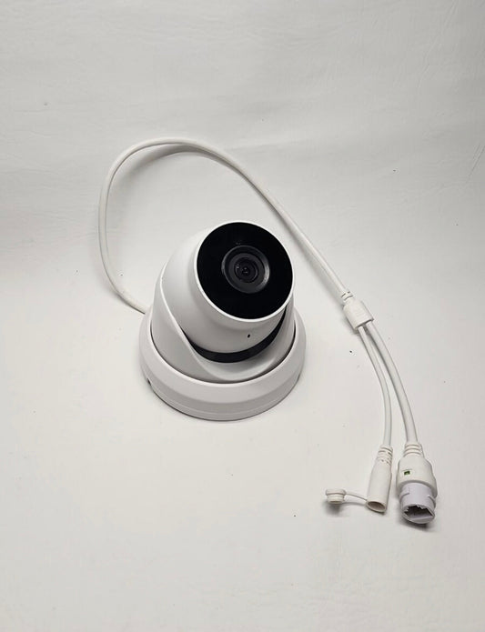 8MP 4K IP PoE Cámara Exteriror, H.265 PoE IP Visión Nocturna, Lente 2.8mm, 
Ángulo Visió 105º.