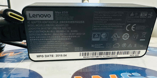 Cargador LENOVO original USB-C multivoltaje