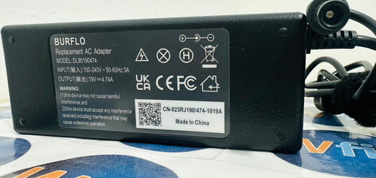 Cargador 19V-4.74A compatible para DELL/HP