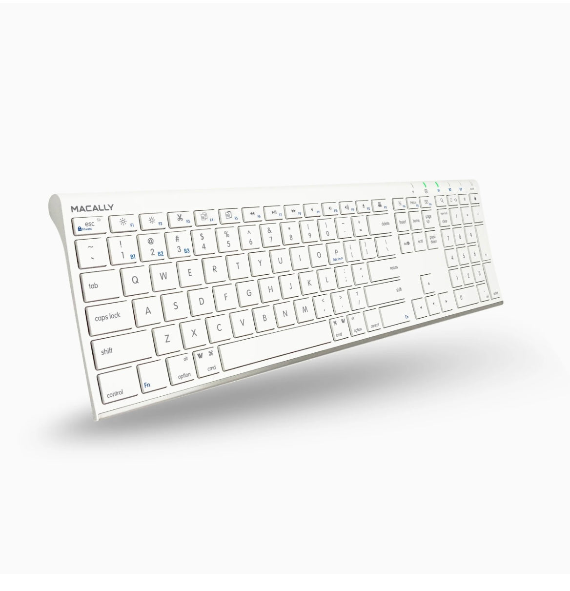 Teclado Bluetooth Mac y Windows Recargable