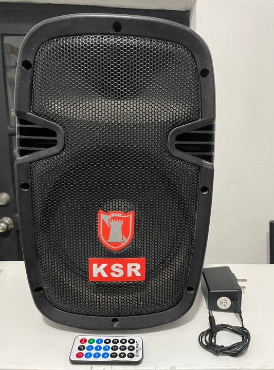 Bocina Kaiser MSA-7908BTE portátil con bluetooth negra