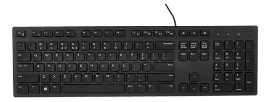 Teclado Alambrico Original Dell Kb216 Usb Color Negro