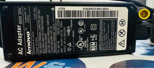 Cargador LENOVO original 20V-3.25A